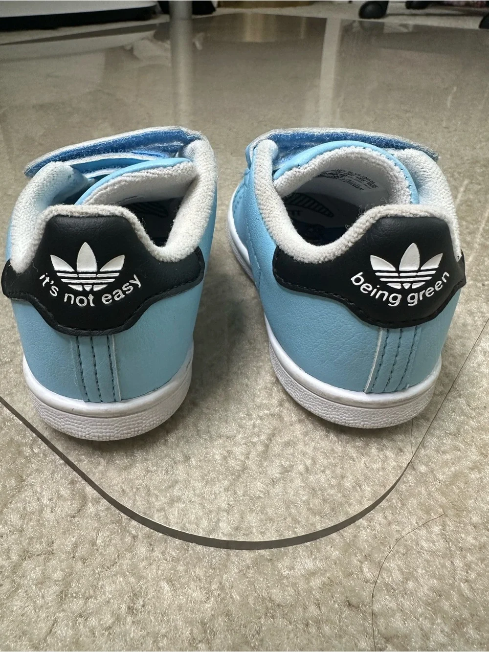 ADIDAS STAN SMITH DISNEY BLUE TODDLER SNEAKERS SZ 7